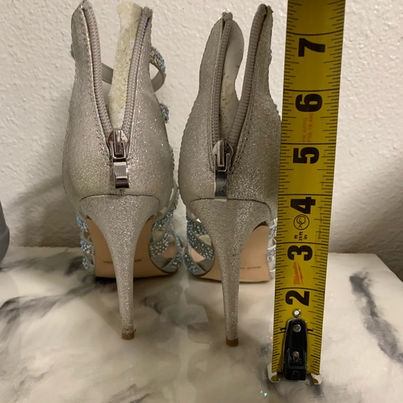 DE Blossom glitter heels women’s 7 - Picture 6 of 9